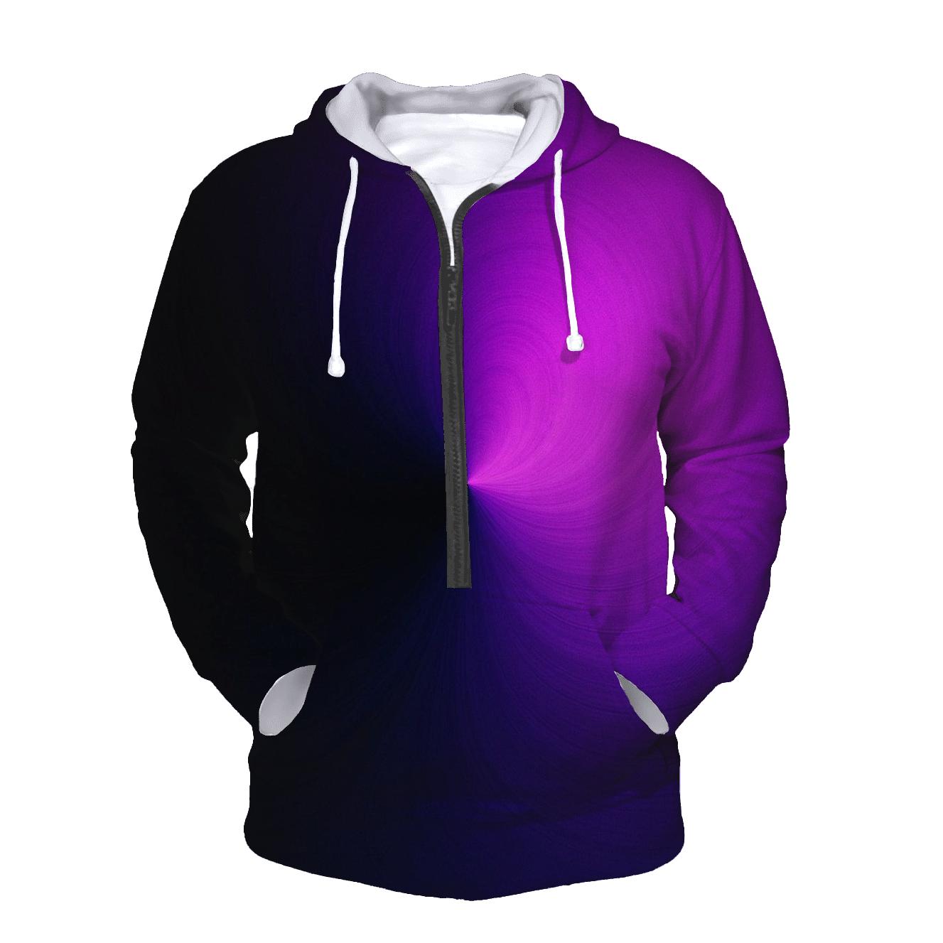 Obsidian Orchid Conic Drift hoodies fashion