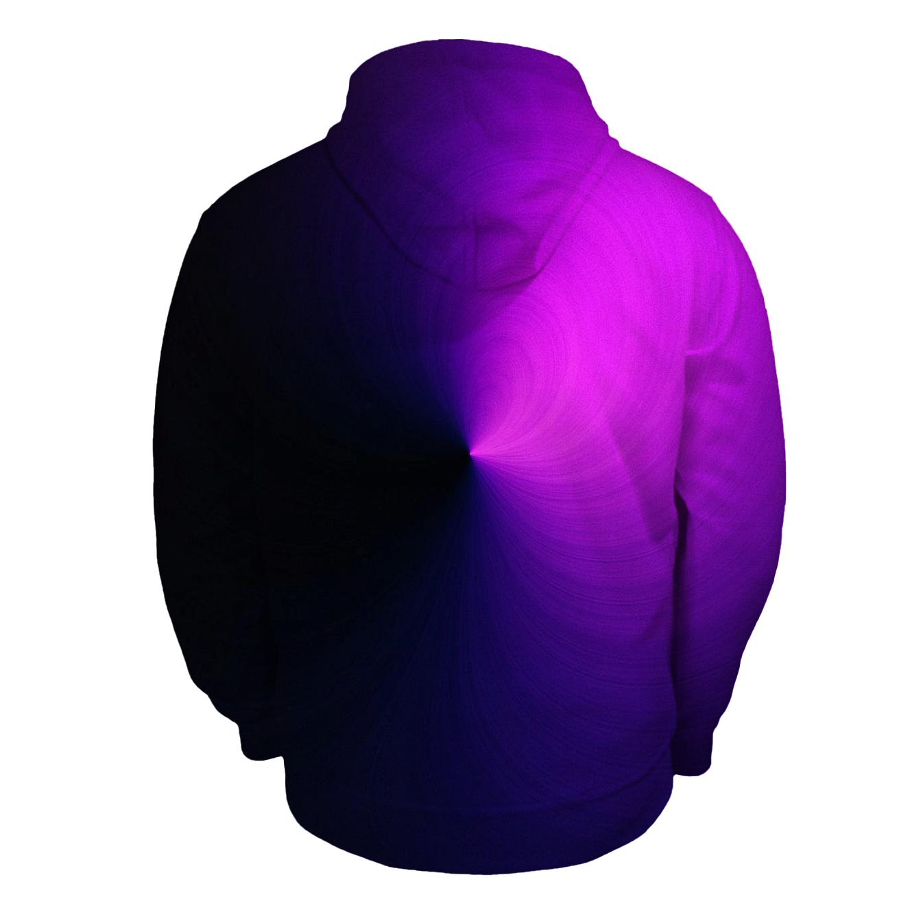 Obsidian Orchid Conic Drift hoodies fashion