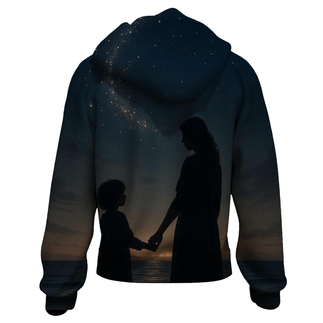 The Quiet Gravity Of Her Love graphic hoodies