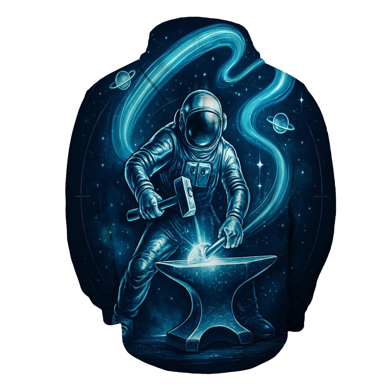 Aurora Foundry Of The Ice Comet premium hoodies