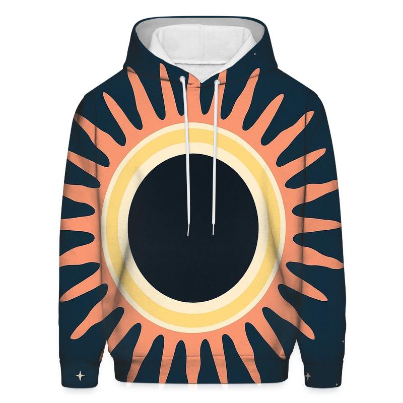 Eclipse Corona Petal Array premium hoodies