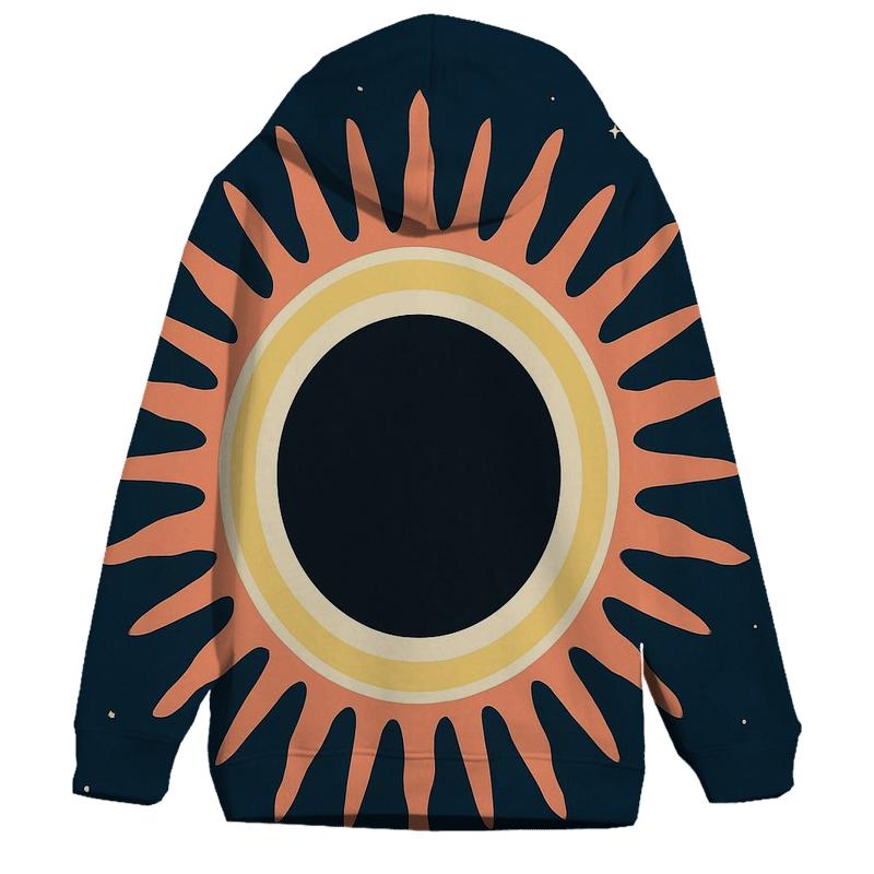 Eclipse Corona Petal Array premium hoodies