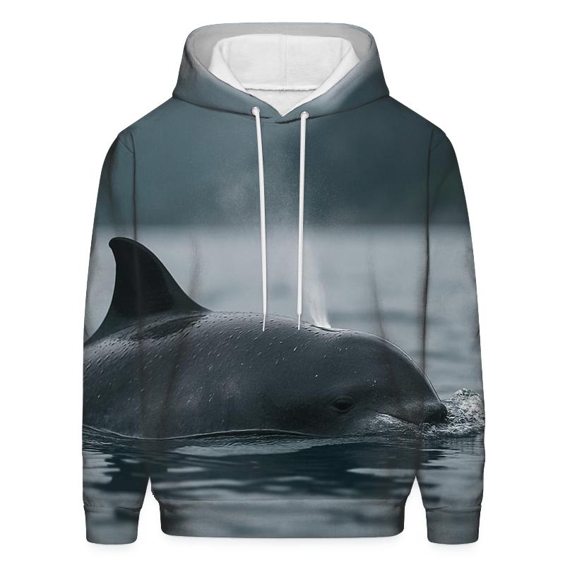 Fjord Surface Trace Harbor Porpoise heavyweight hoodies