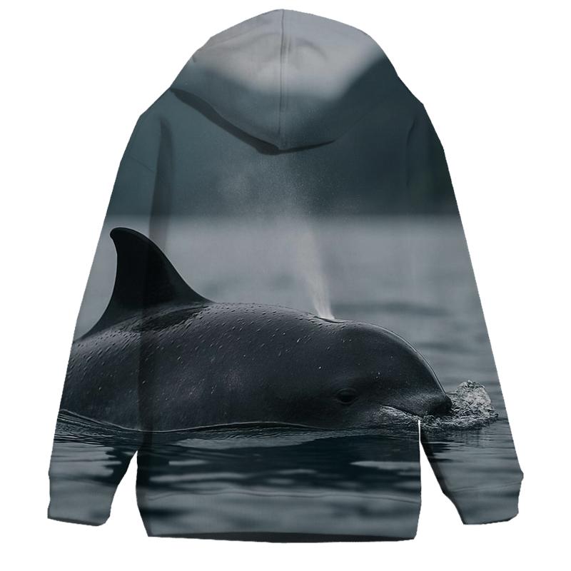 Fjord Surface Trace Harbor Porpoise heavyweight hoodies