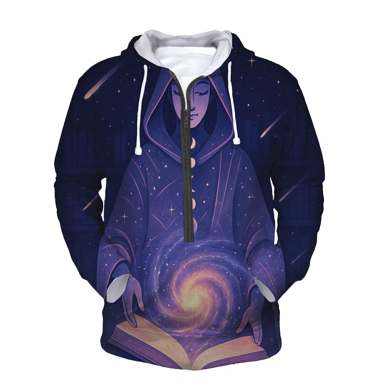 Library Of The Living Spiral Galaxy hoodie trends