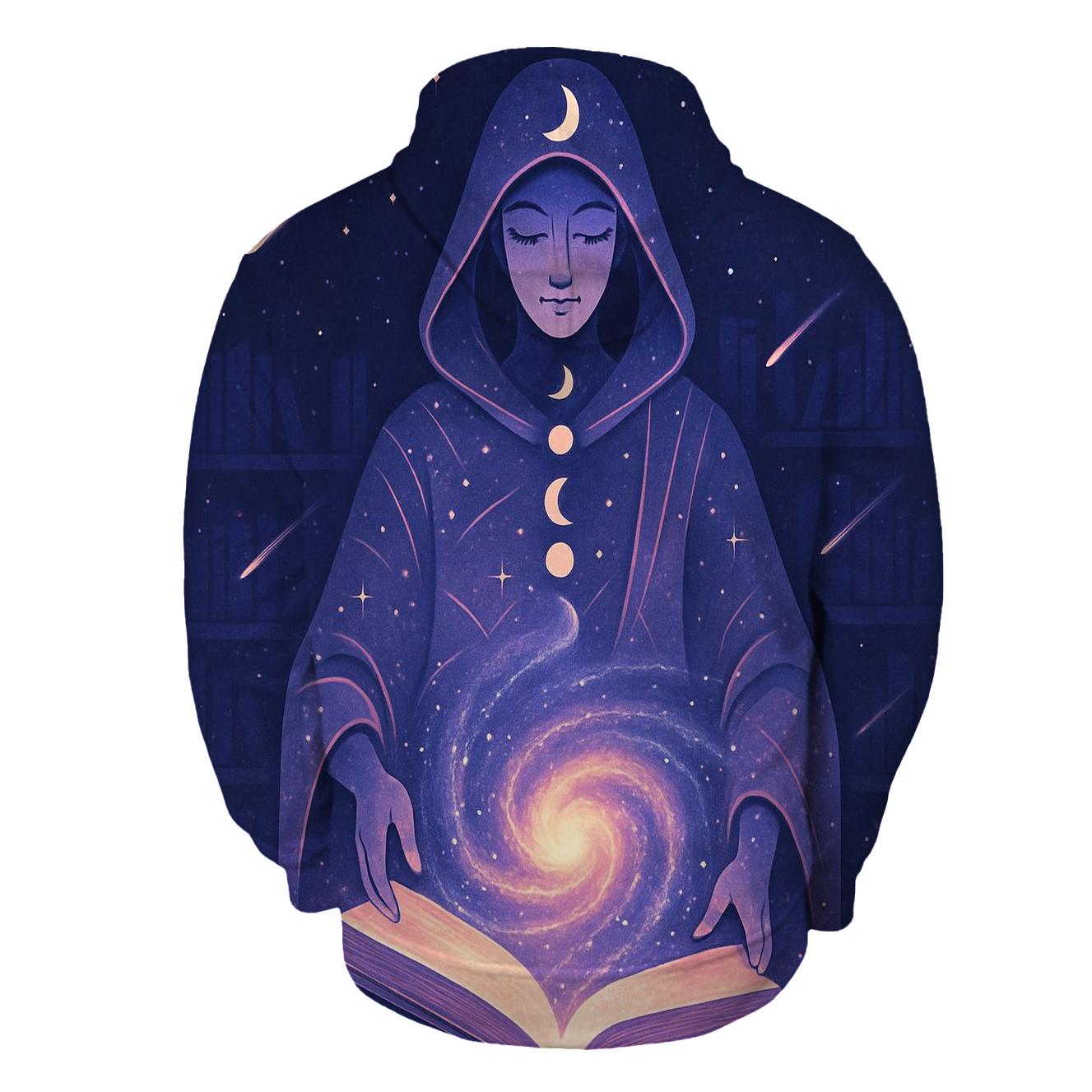 Library Of The Living Spiral Galaxy hoodie trends