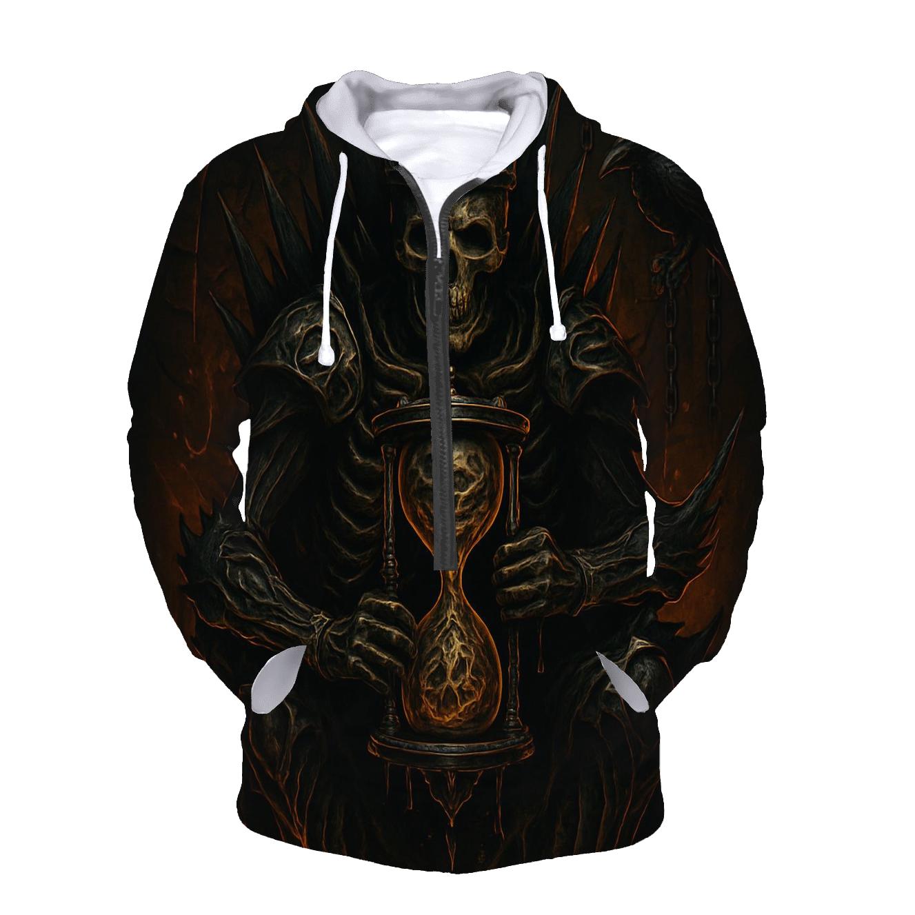 The Hourglass Forge Of The Bone Monarch pullover hoodies