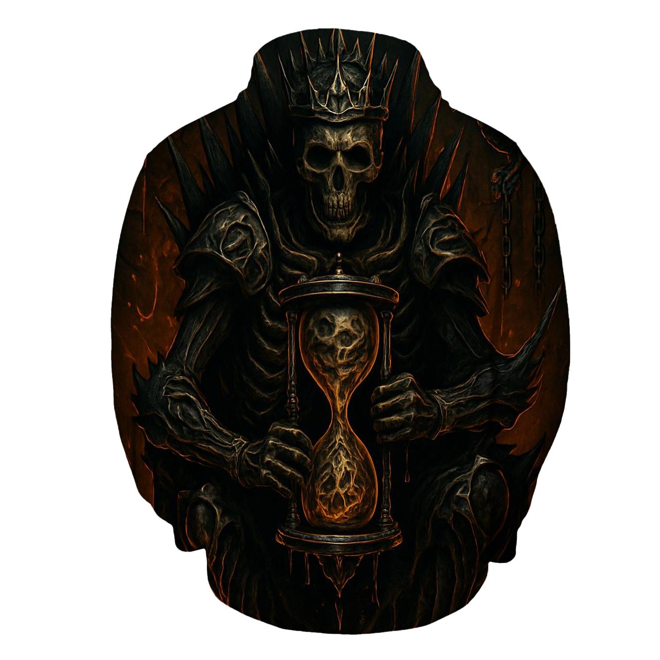 The Hourglass Forge Of The Bone Monarch pullover hoodies