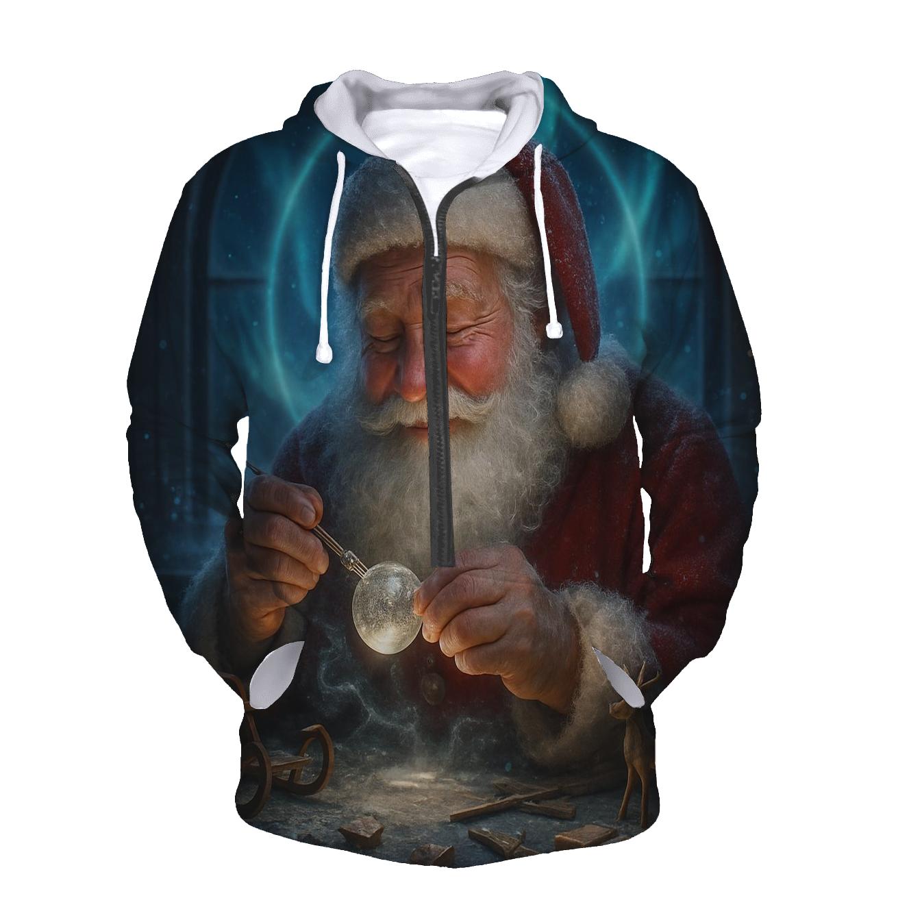 Aurora Workshop Santa heavyweight hoodies