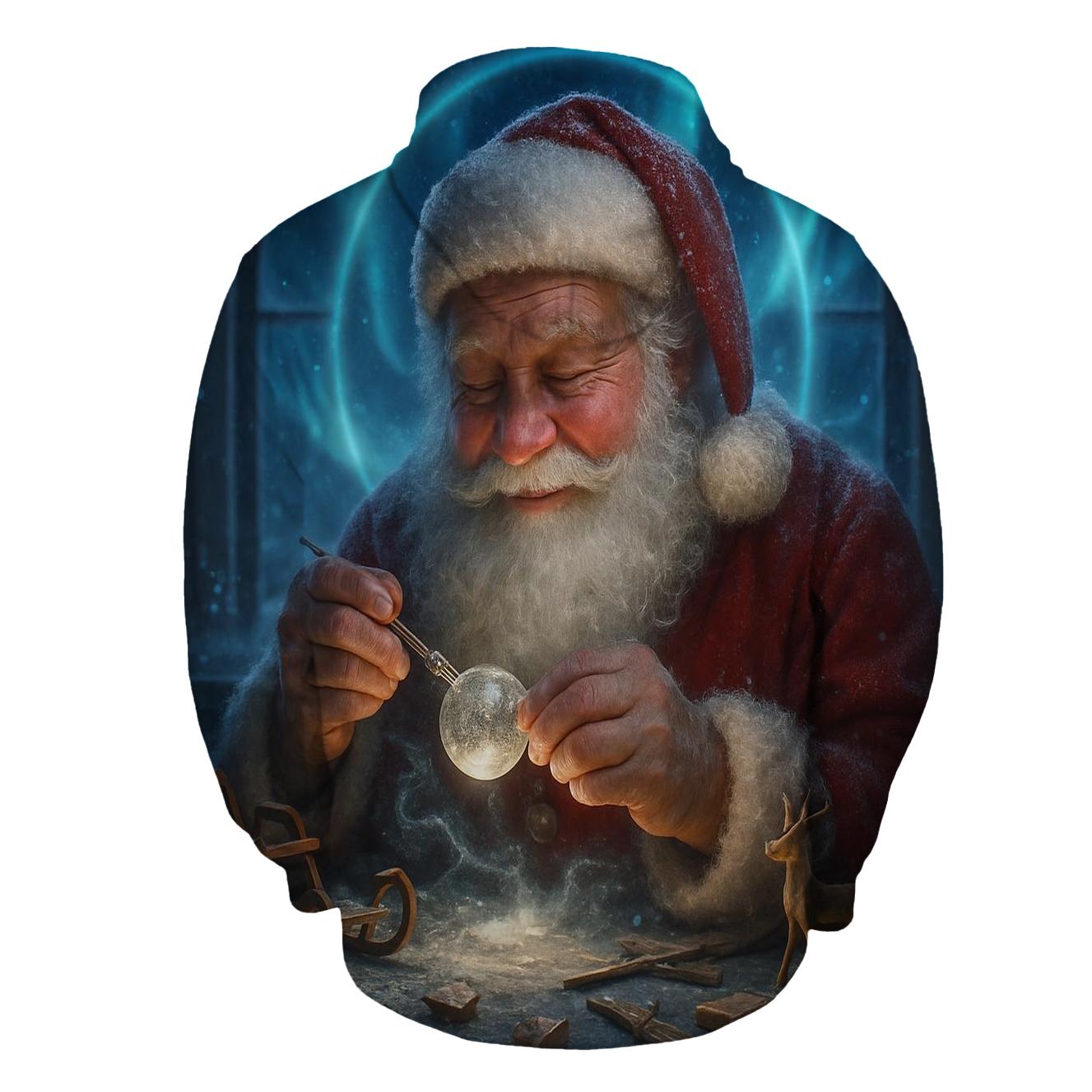 Aurora Workshop Santa heavyweight hoodies