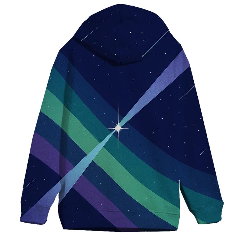 Aurora Ribbon Jet Outflow custom hoodies