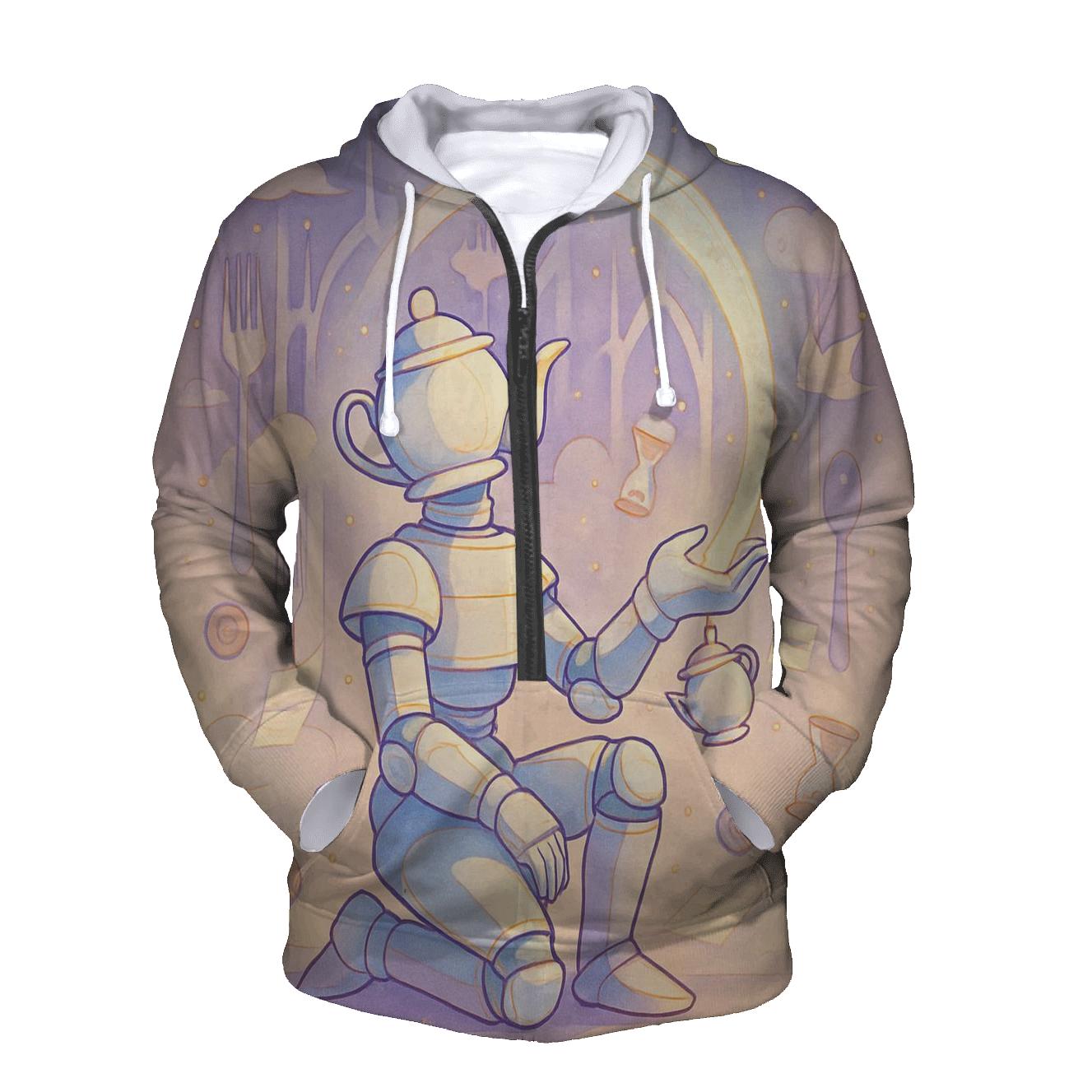 Cathedral Of Floating Teacups printed hoodies