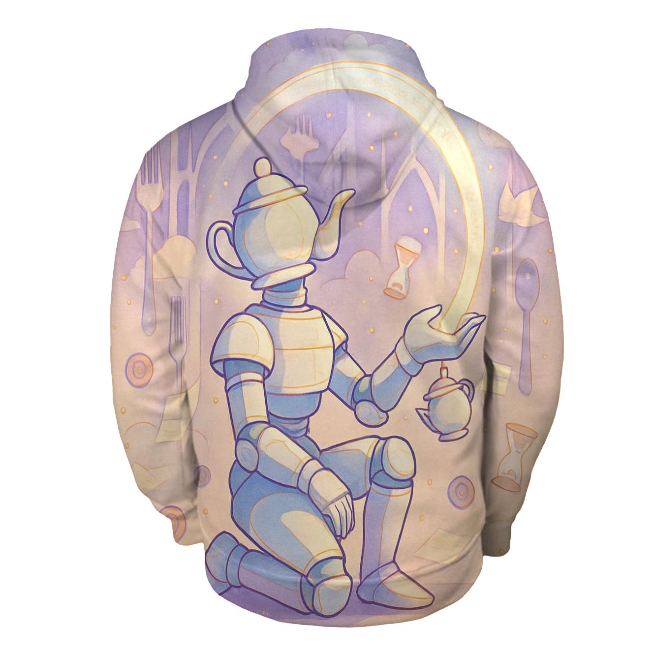 Cathedral Of Floating Teacups printed hoodies