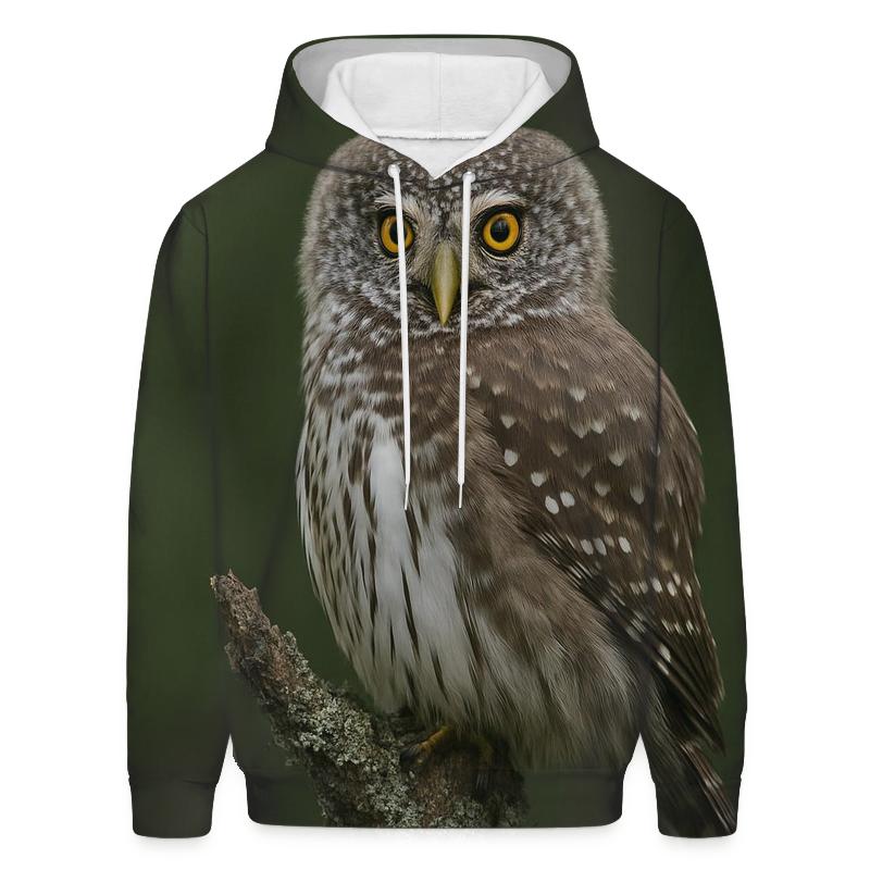 Moss Edge Watch Eurasian Pygmy Owl hoodie trends