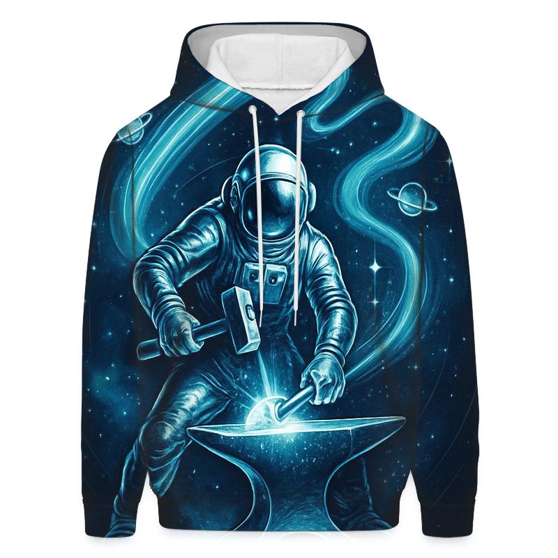 Aurora Foundry Of The Ice Comet printed hoodies