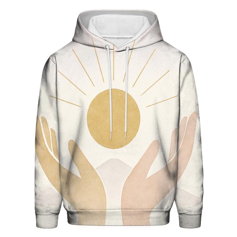 Hands Of Dawn Horizon designer hoodies