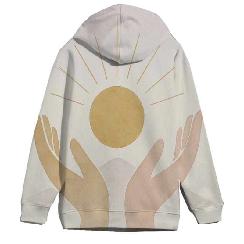 Hands Of Dawn Horizon designer hoodies