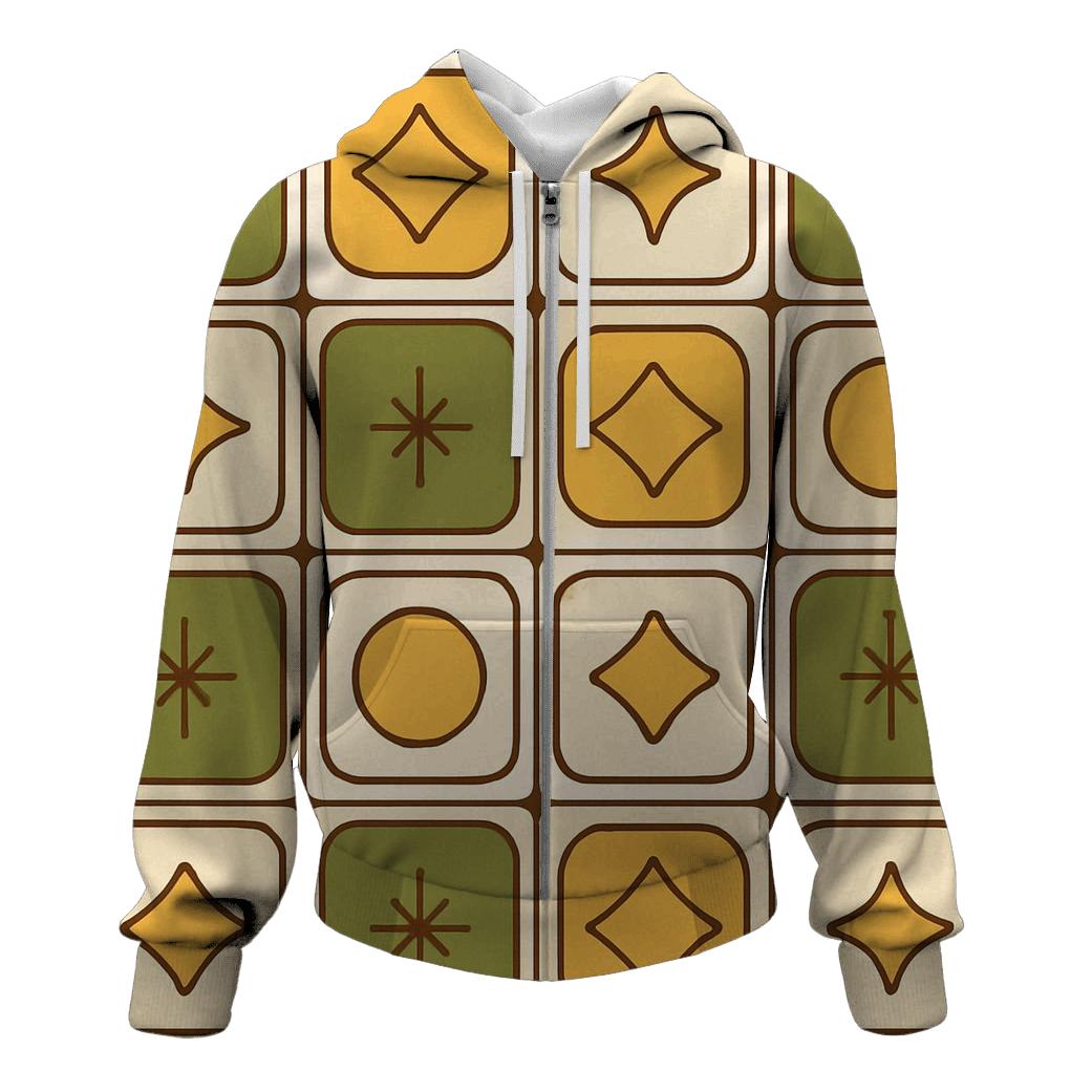 Avocado Kitchen Tiles Groove lightweight hoodies