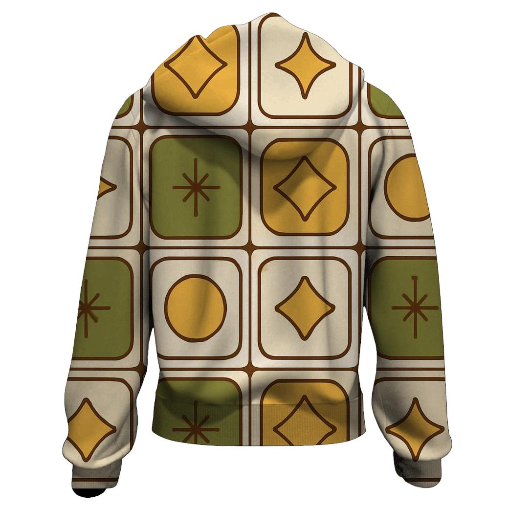 Avocado Kitchen Tiles Groove lightweight hoodies