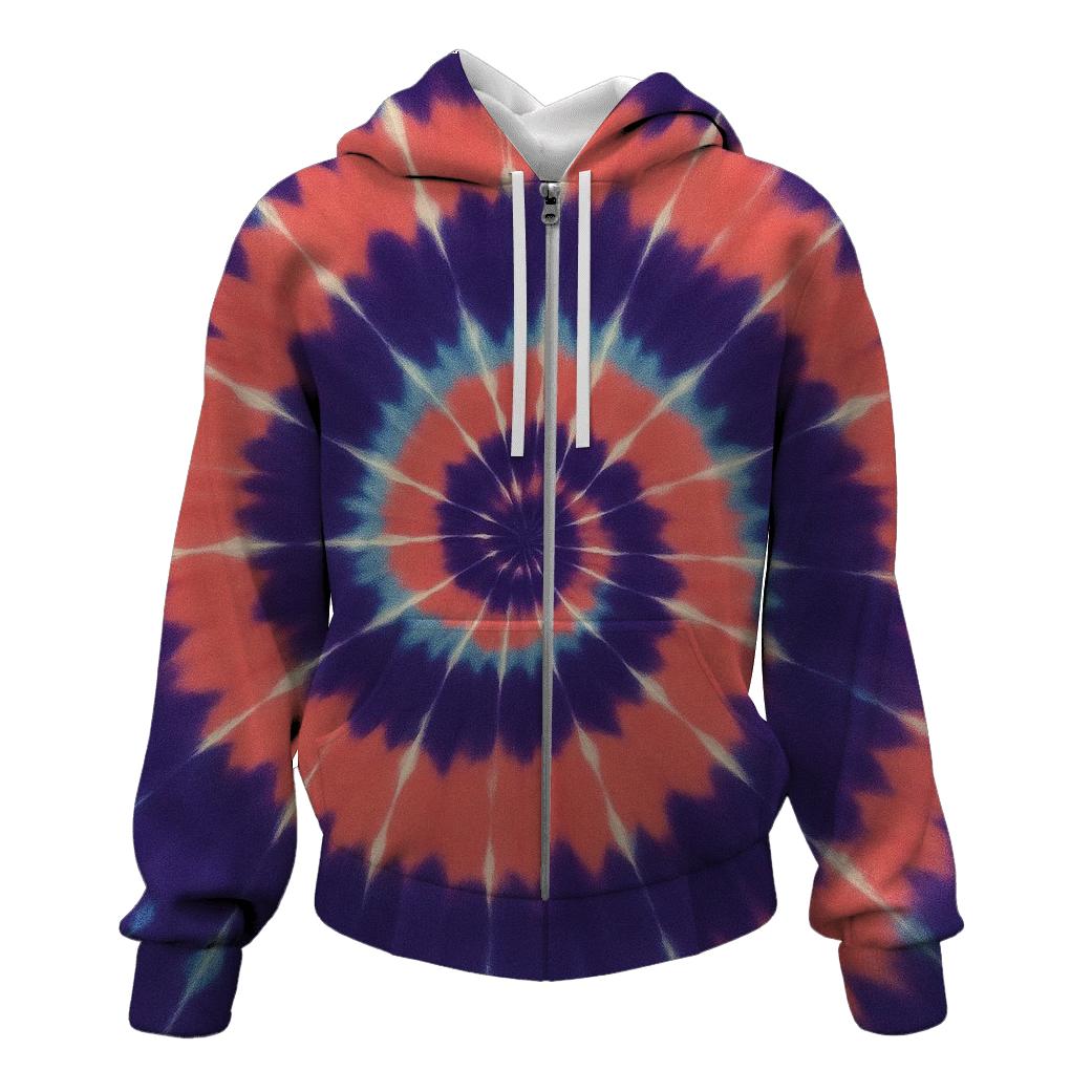 Nebula Spiral Over Dye Whirlpool hoodie styles