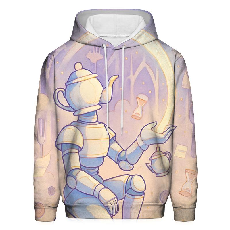 Cathedral Of Floating Teacups embroidered hoodies