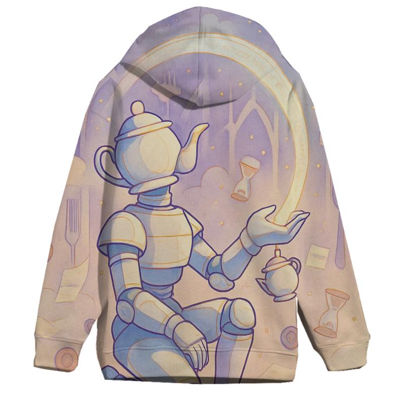 Cathedral Of Floating Teacups embroidered hoodies