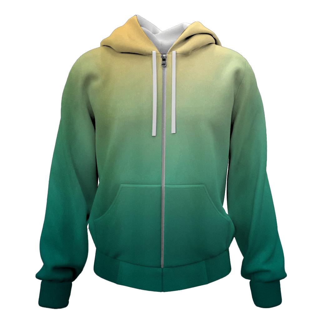 Kelp Forest Sunbeam Gradient hoodie styles