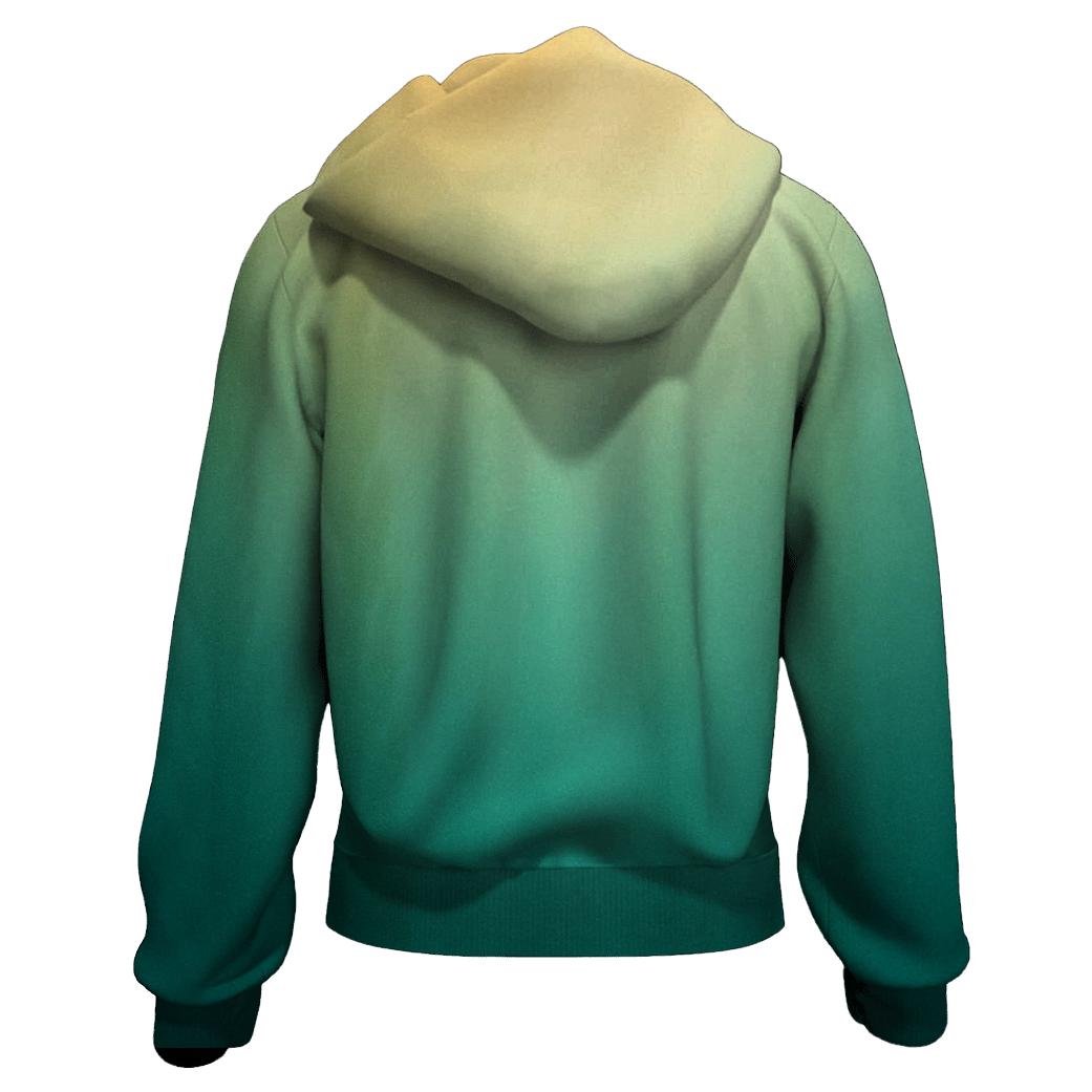 Kelp Forest Sunbeam Gradient hoodie styles