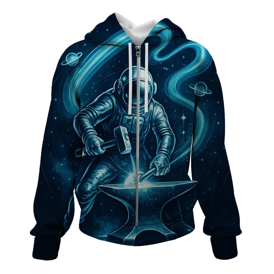 Aurora Foundry Of The Ice Comet pullover hoodies