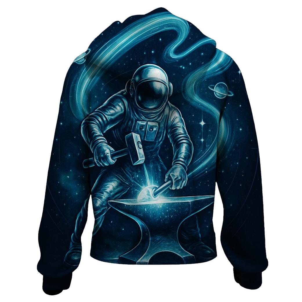 Aurora Foundry Of The Ice Comet pullover hoodies