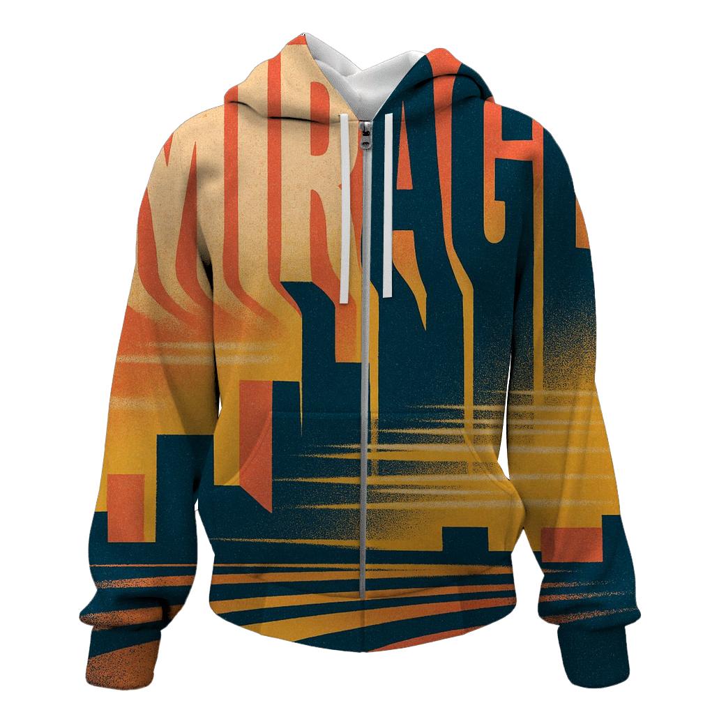 Kinetic Type Mirage City hoodie trends