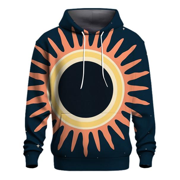 Eclipse Corona Petal Array pullover hoodies