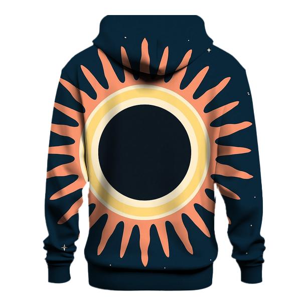 Eclipse Corona Petal Array pullover hoodies
