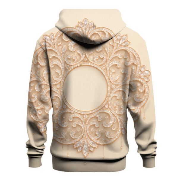 Champagne Prism Lace graphic hoodies