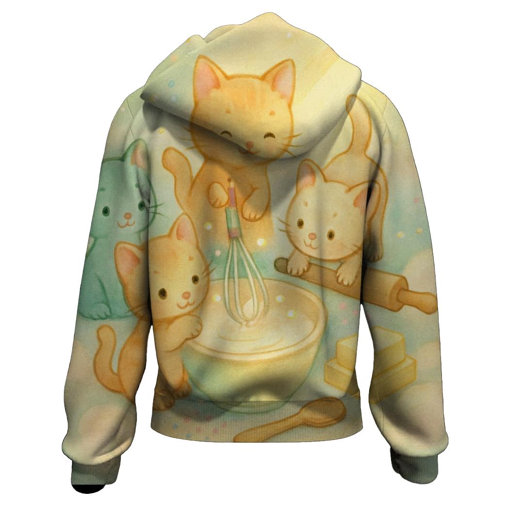 Sunbeam Cloud Bakery Kittens premium hoodies