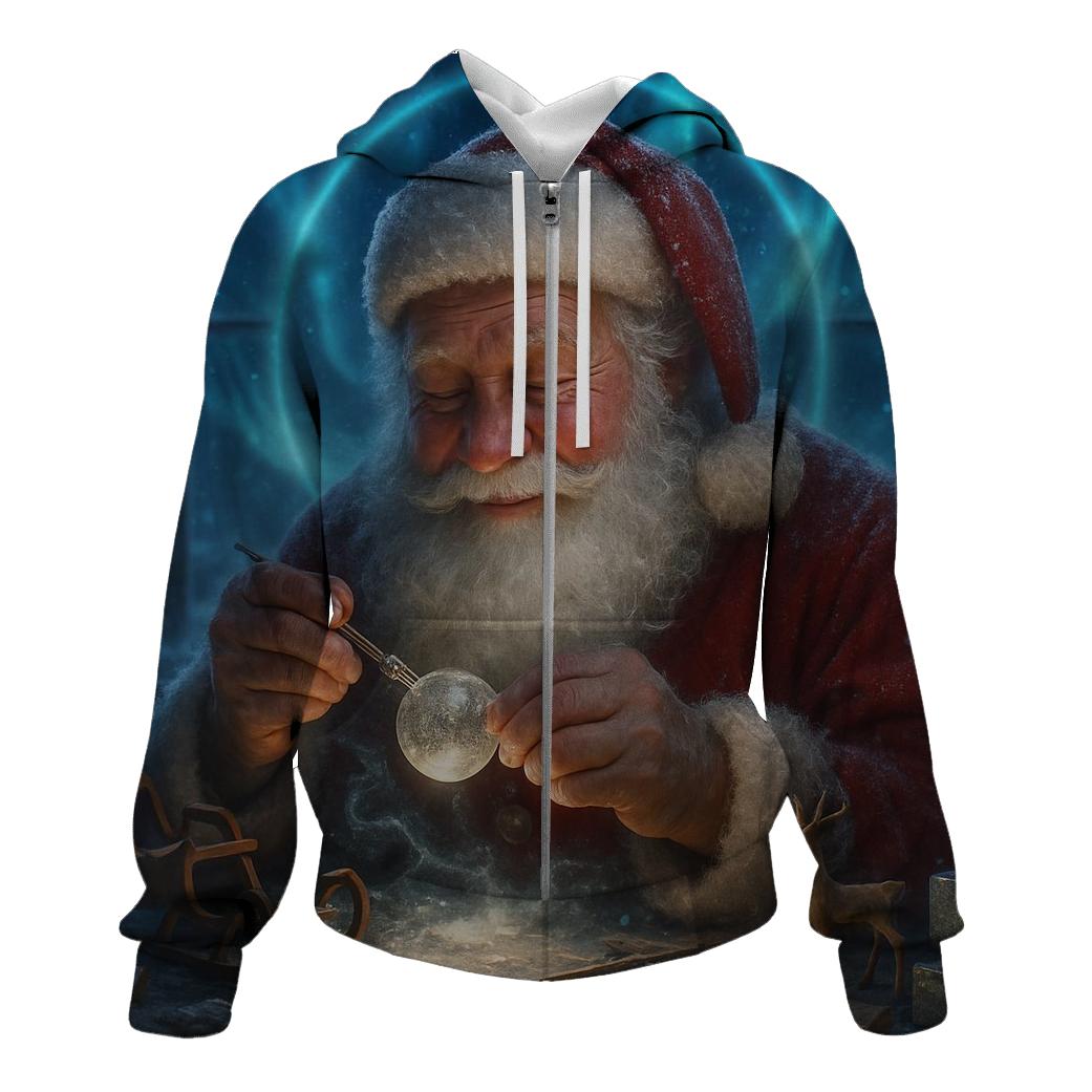 Aurora Workshop Santa designer hoodies