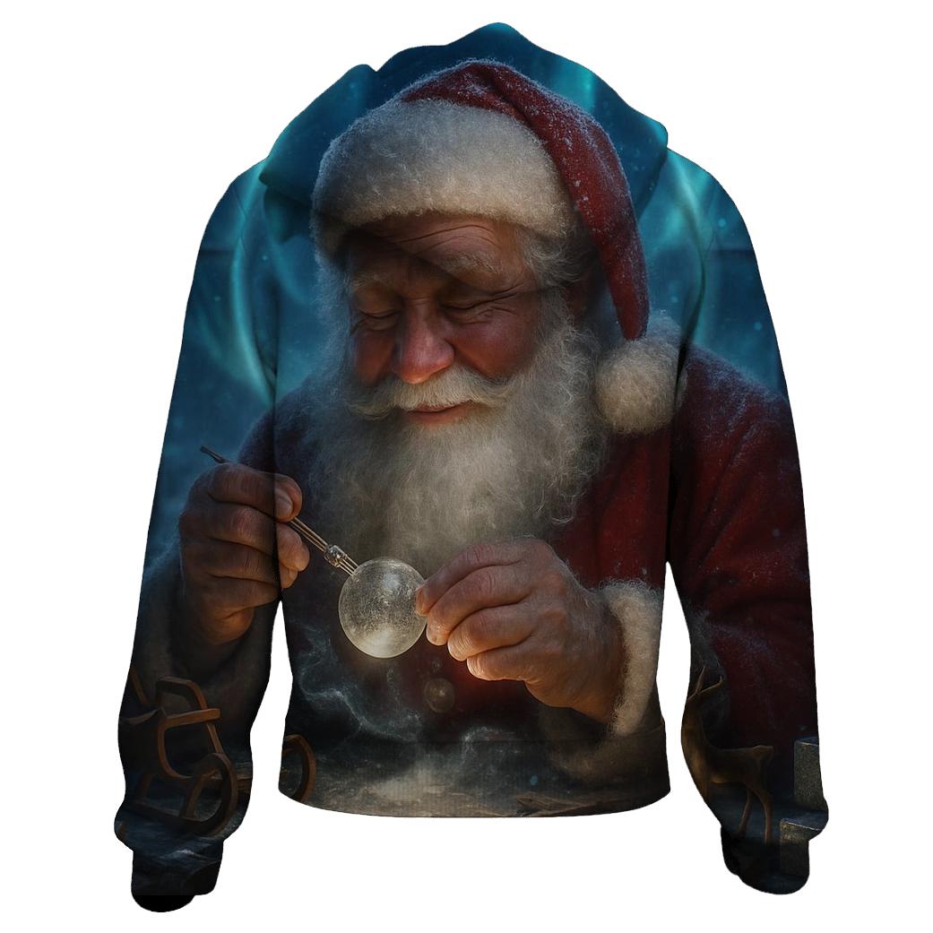 Aurora Workshop Santa designer hoodies