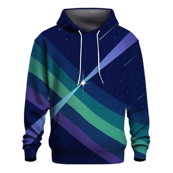 Aurora Ribbon Jet Outflow lightweight hoodies