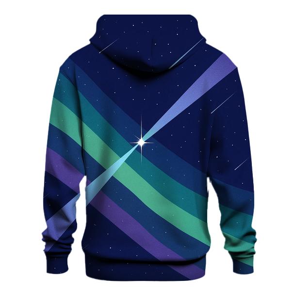Aurora Ribbon Jet Outflow lightweight hoodies