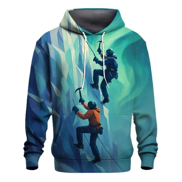 Aurora Summit Ice Climb Duel premium hoodies