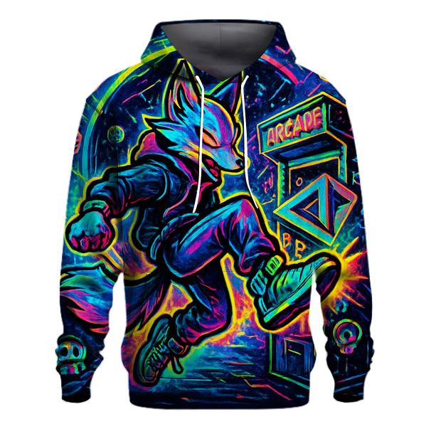 Pocket Dimension Arcade Fox lightweight hoodies