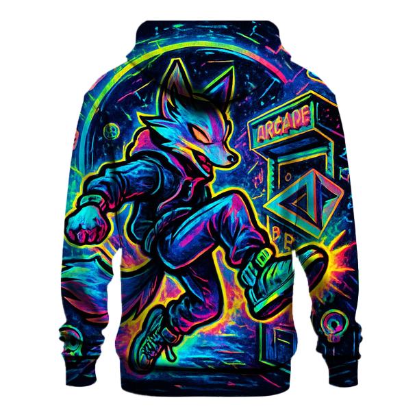Pocket Dimension Arcade Fox lightweight hoodies