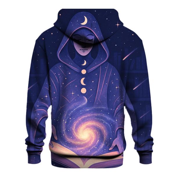 Library Of The Living Spiral Galaxy designer hoodies