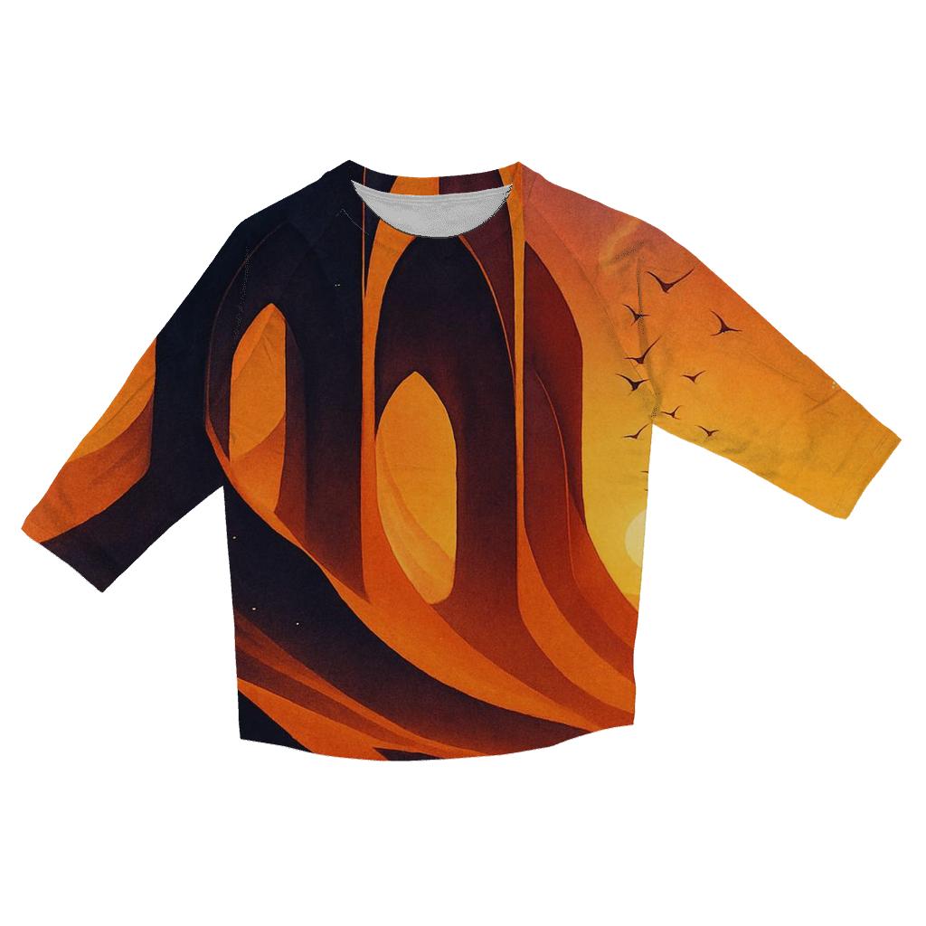 Cathedral Dunes At Sundown cotton quarter sleeve shirts