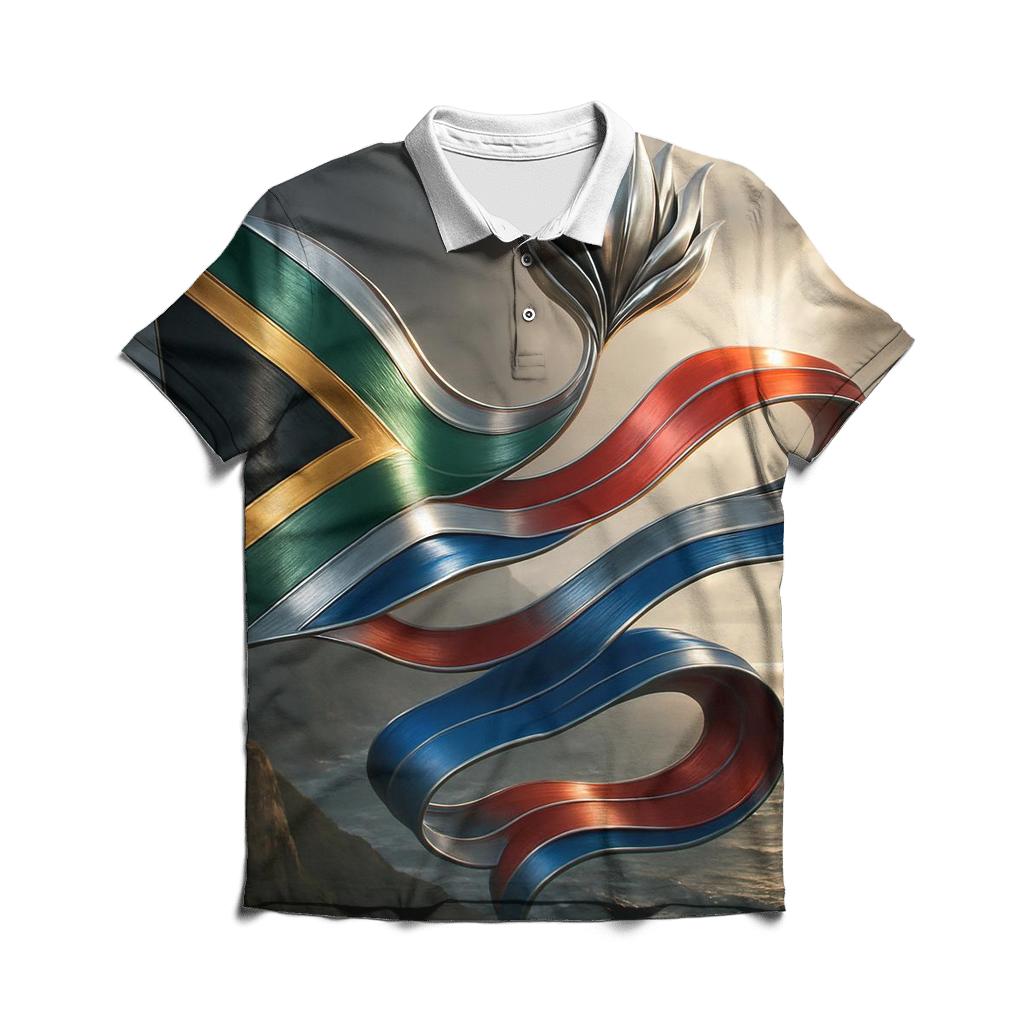 Rainbow Alloy Crest Of The Southern Horizon casual sports polo shirts