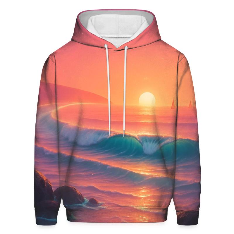 Halo Harbor Sunset hoodies fashion