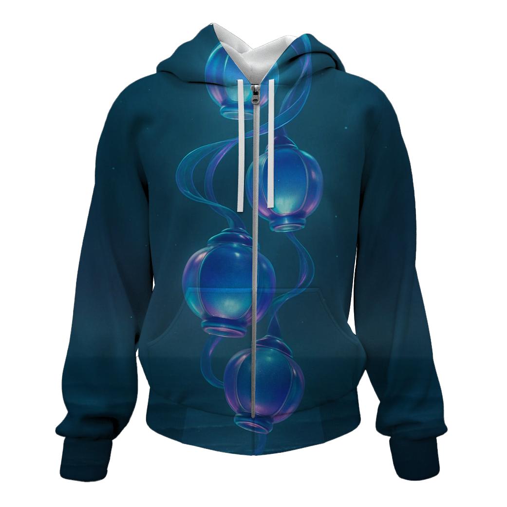 Prismatic Tide Lanterns designer hoodies