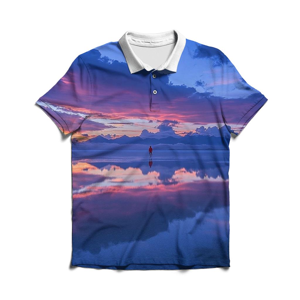 Salar De Uyuni - Uyuni branded logo polo shirts