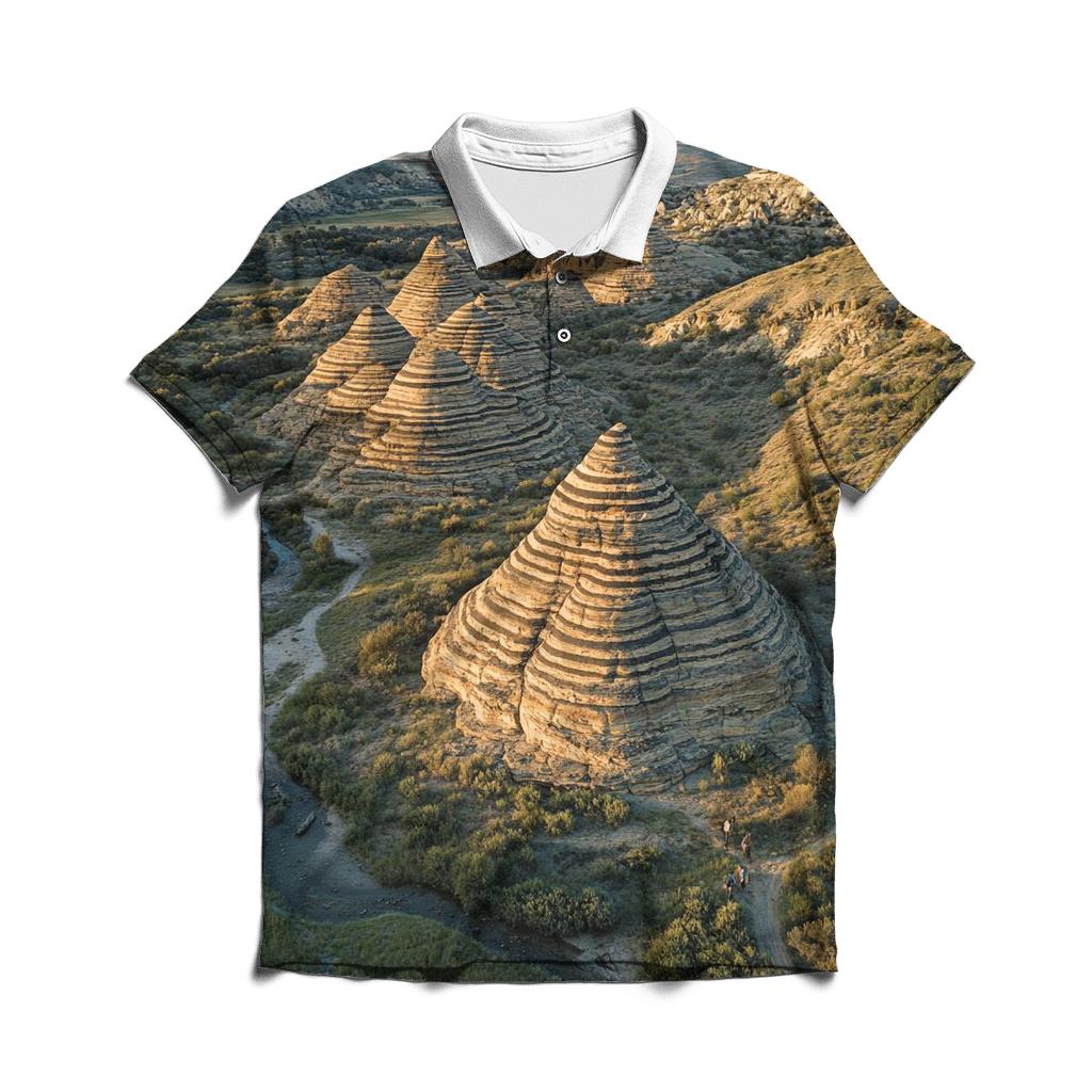 Bungle Bungle Range - Purnululu National Park casual sports polo shirts