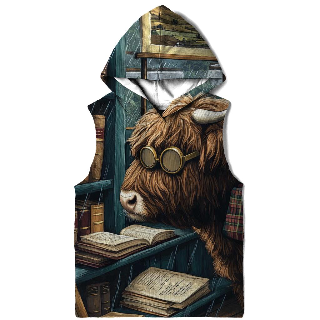 Highland Cow Bookshop Shelf Explorer heavyweight hoodies